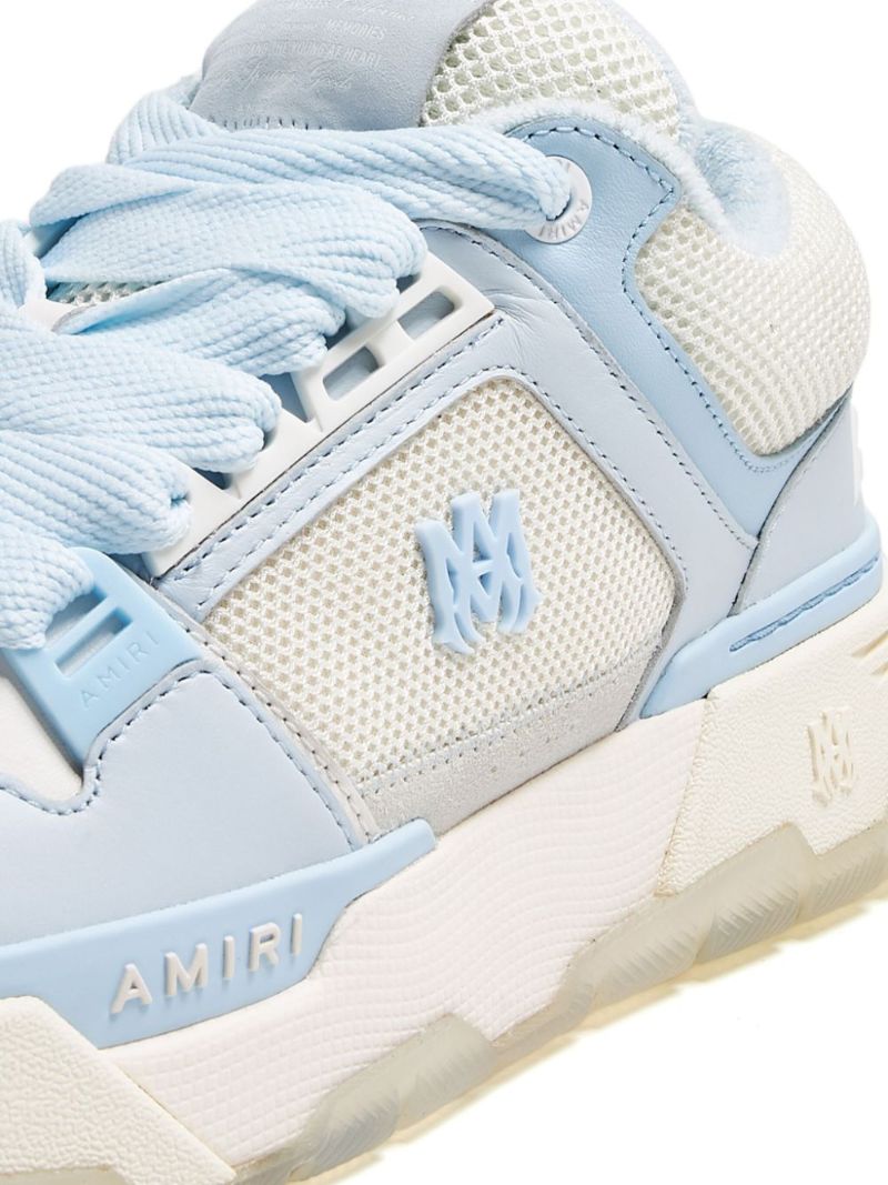 Blue Ma-1 Panelled Sneakers
