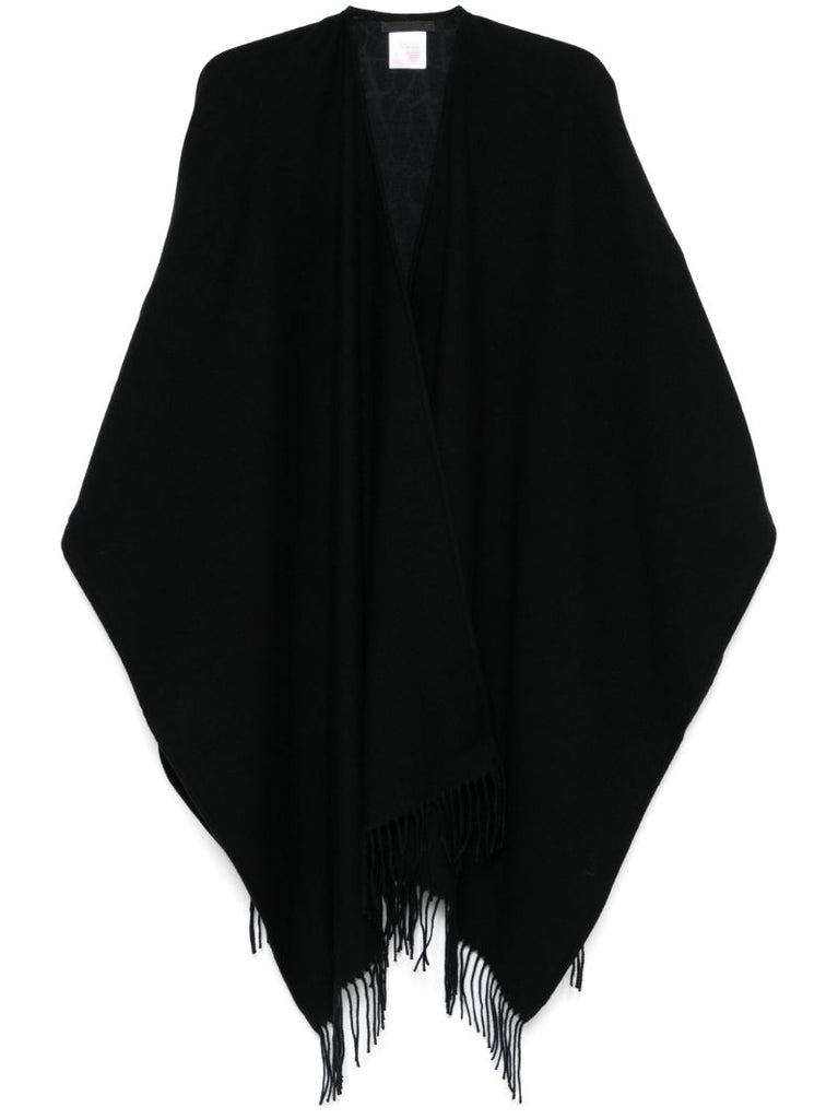 Fringe-trimmed Cape
