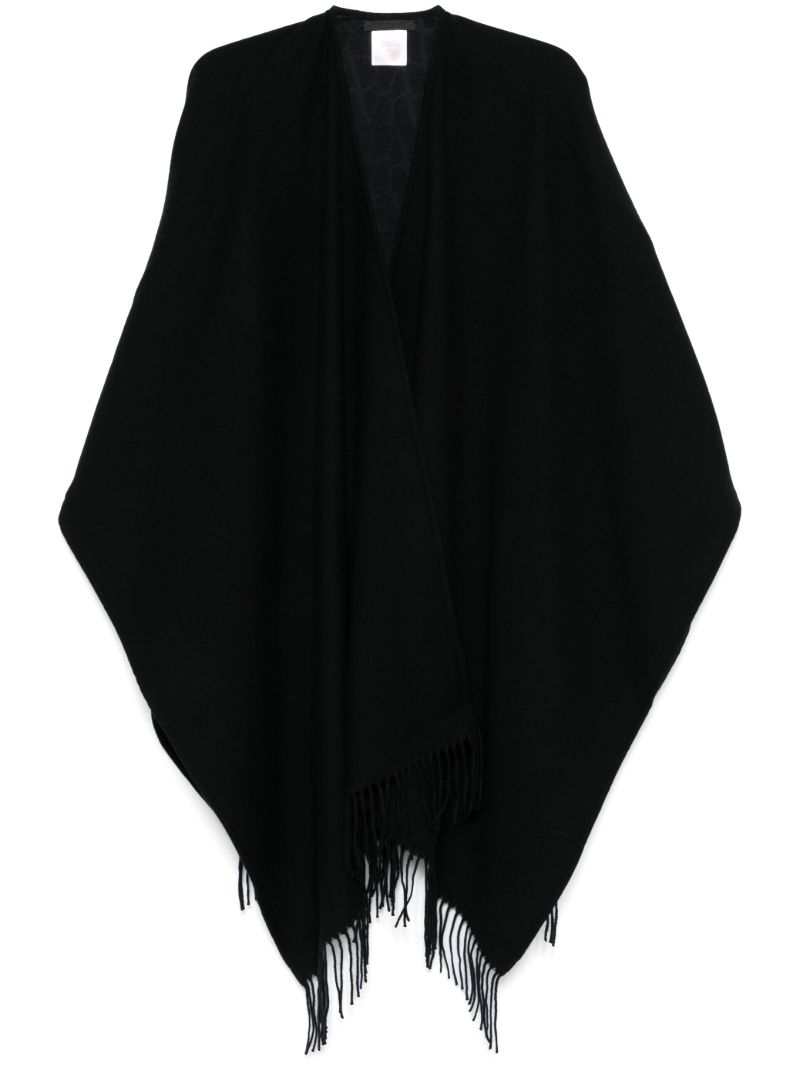 Fringe-trimmed Cape