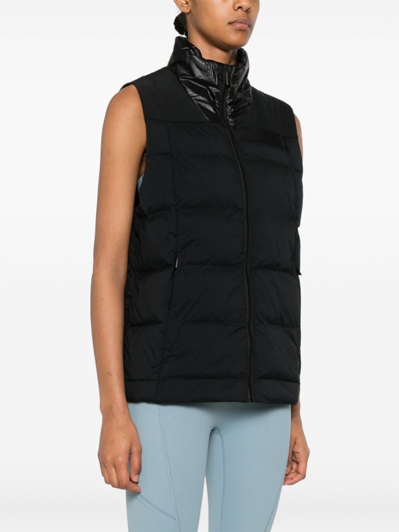 Black Challenger Padded Gilet