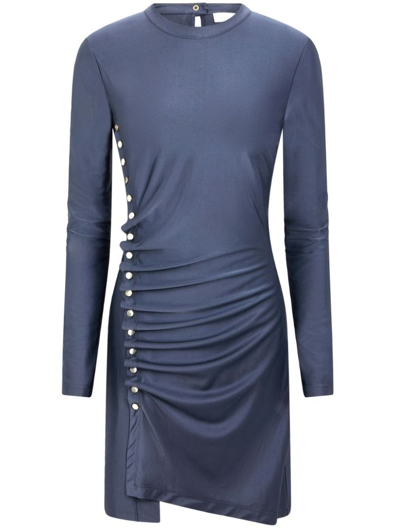 Gathered Mini Dress