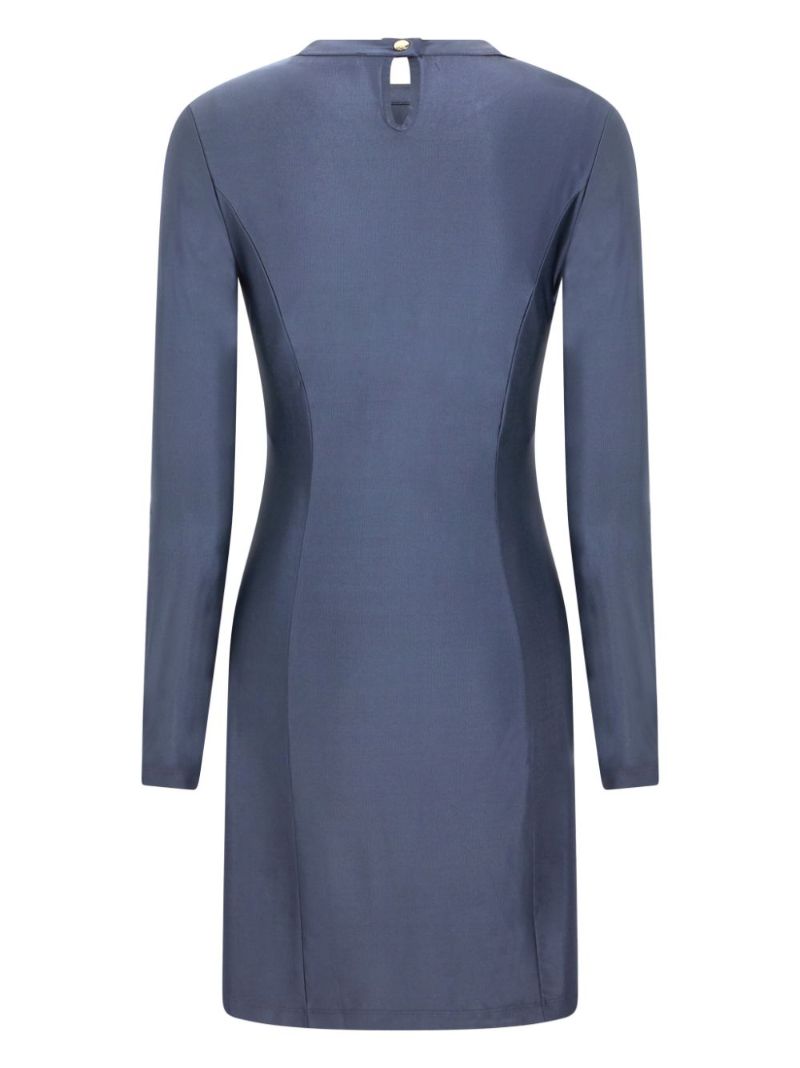 Gathered Mini Dress