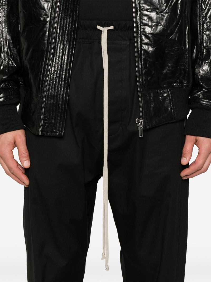 Black Organic-cotton Track Pants
