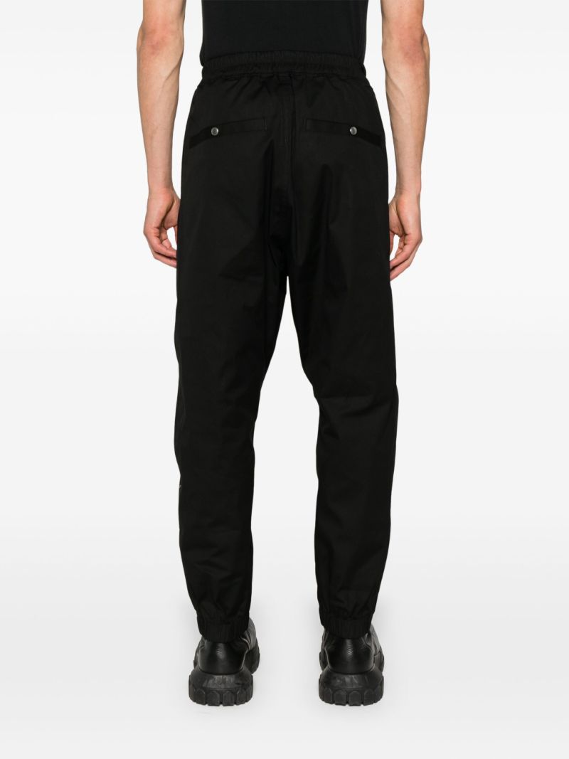 Black Organic-cotton Track Pants