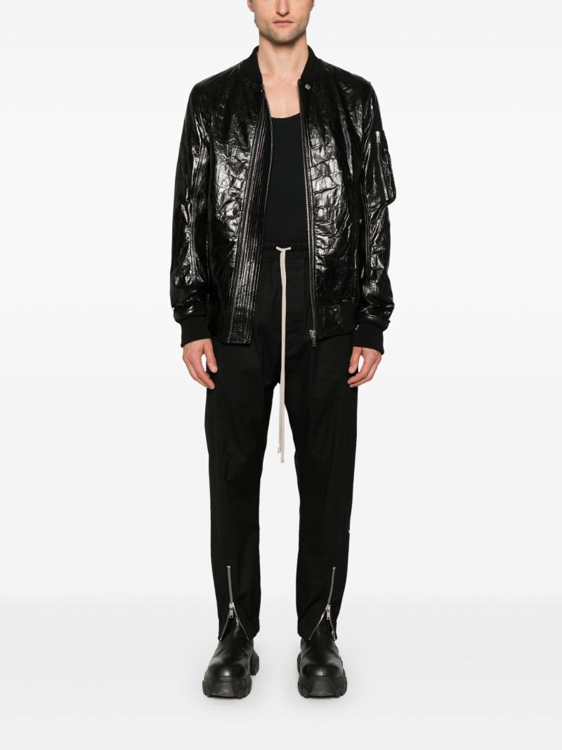 Black Organic-cotton Track Pants