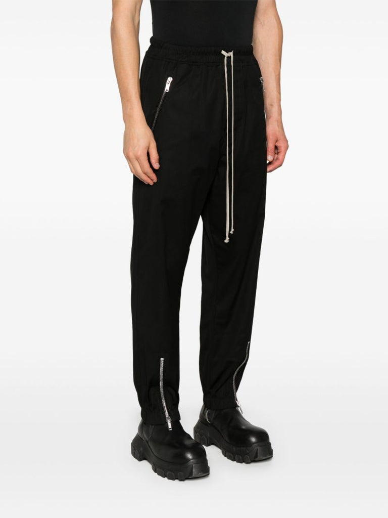 Black Organic-cotton Track Pants