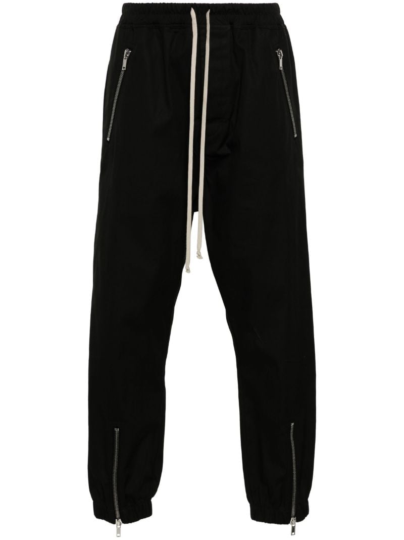 Black Organic-cotton Track Pants