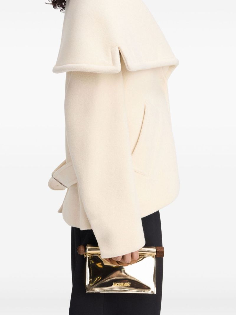 La Pochette Rond Carre Clutch Bag