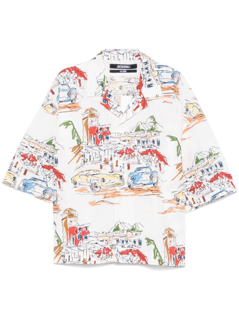 Printed Cotton Shirt