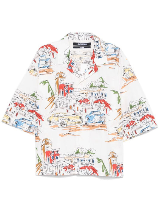 Printed Cotton Shirt