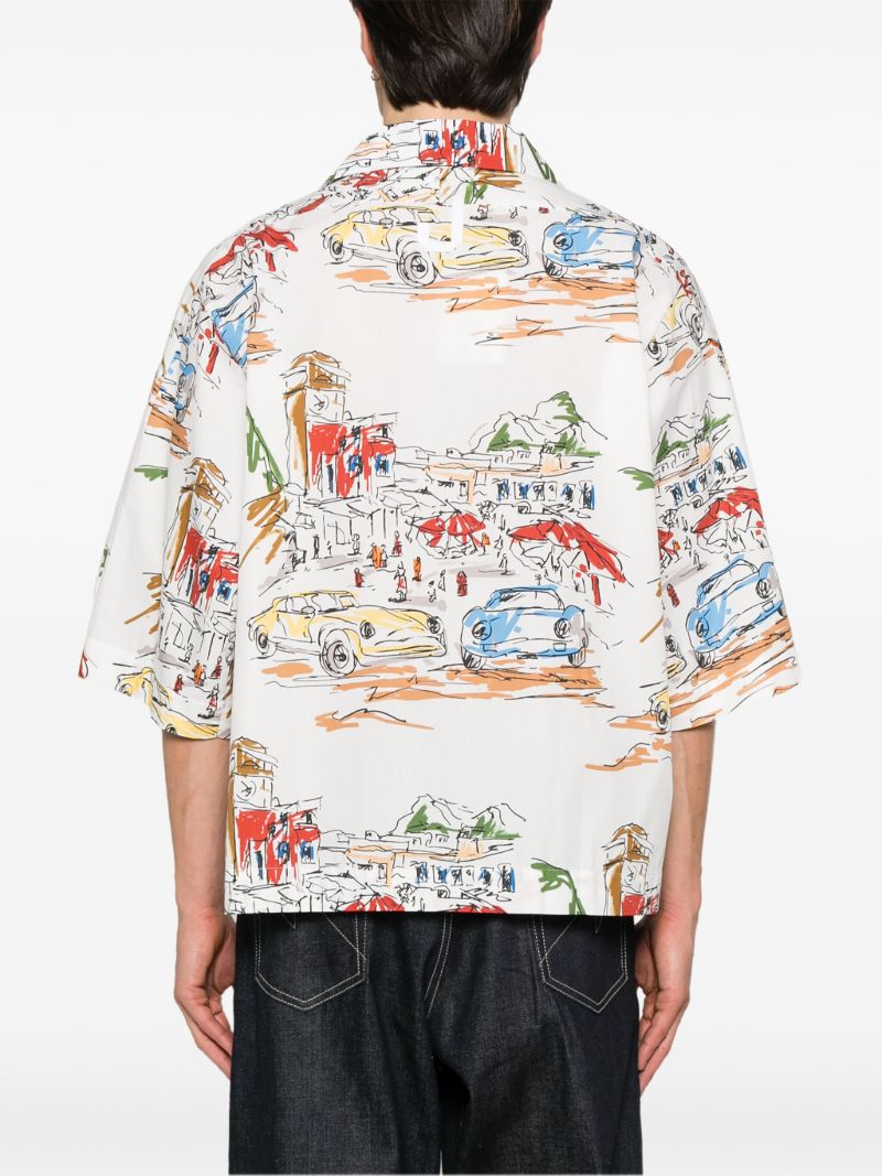 Printed Cotton Shirt