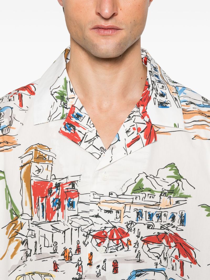 Printed Cotton Shirt