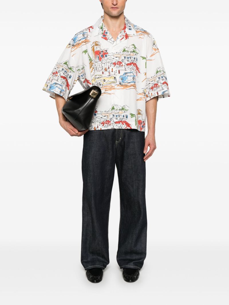 Printed Cotton Shirt