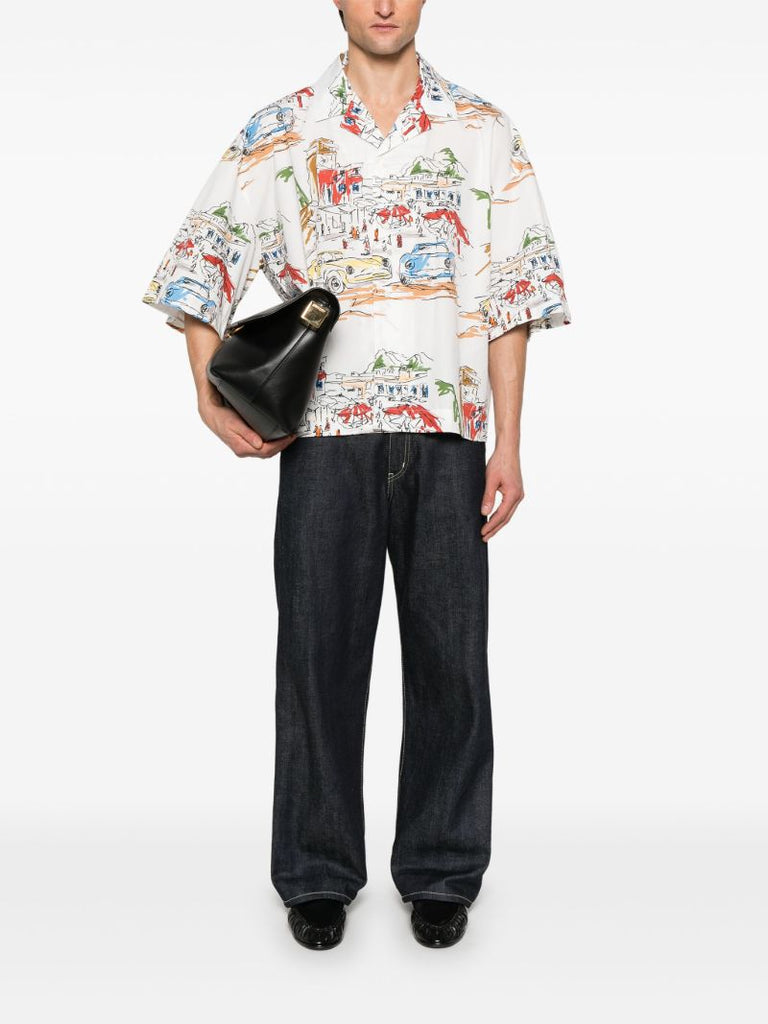 Printed Cotton Shirt