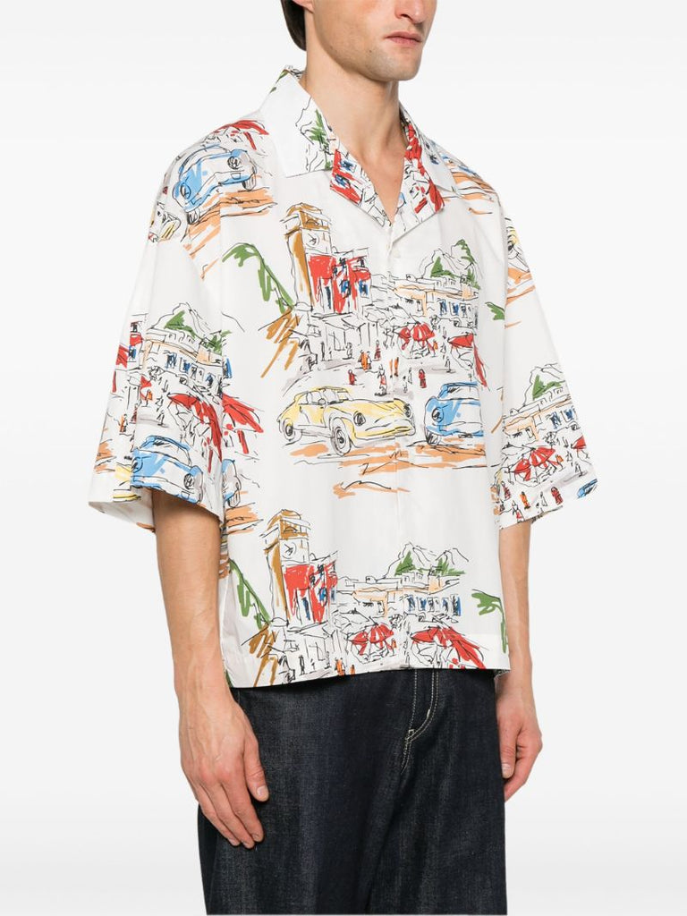 Printed Cotton Shirt