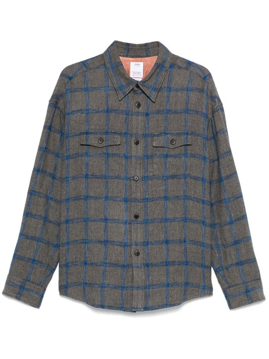 Grey Checked Shirt