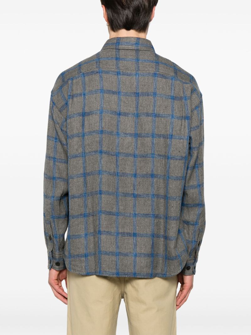 Grey Checked Shirt