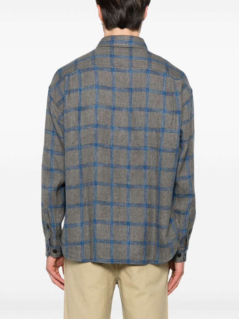 Grey Checked Shirt