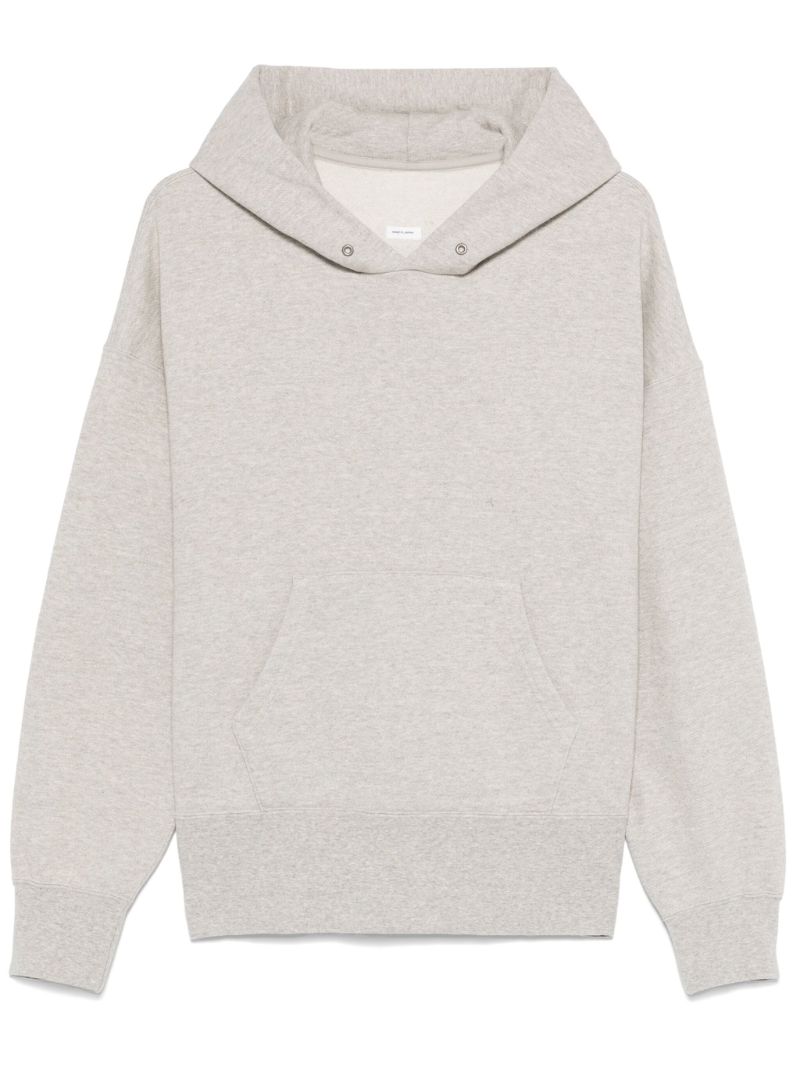 Grey Cotton Hoodie