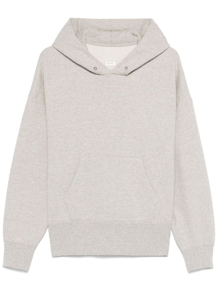 Grey Cotton Hoodie
