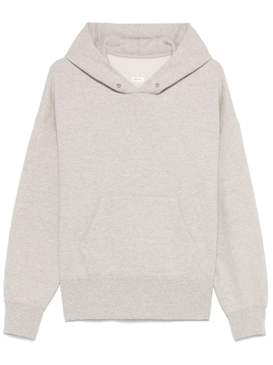 Grey Cotton Hoodie