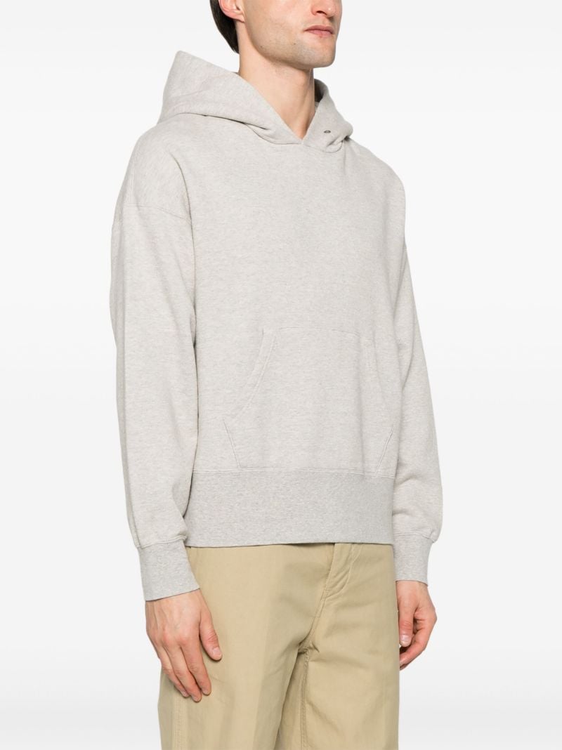 Grey Cotton Hoodie