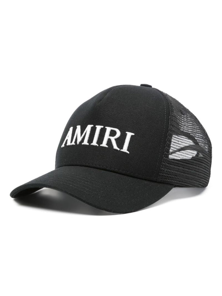 Black Logo-embroidered Cap