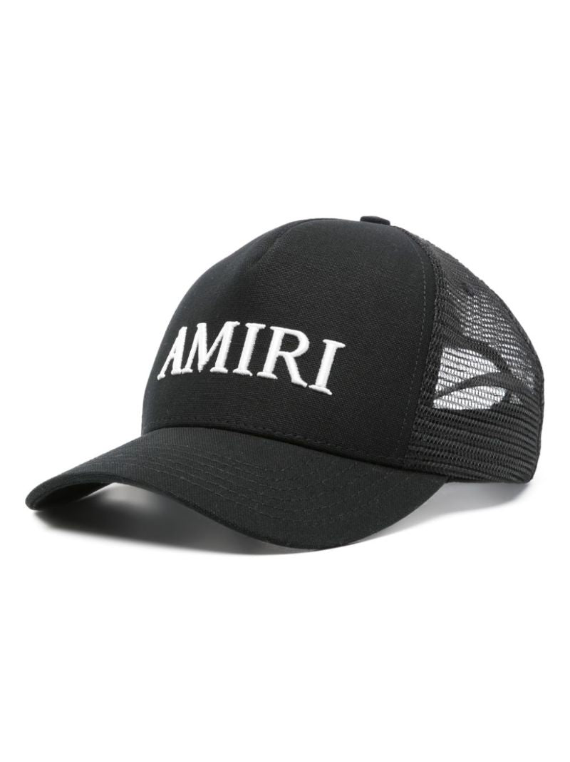Black Logo-embroidered Cap
