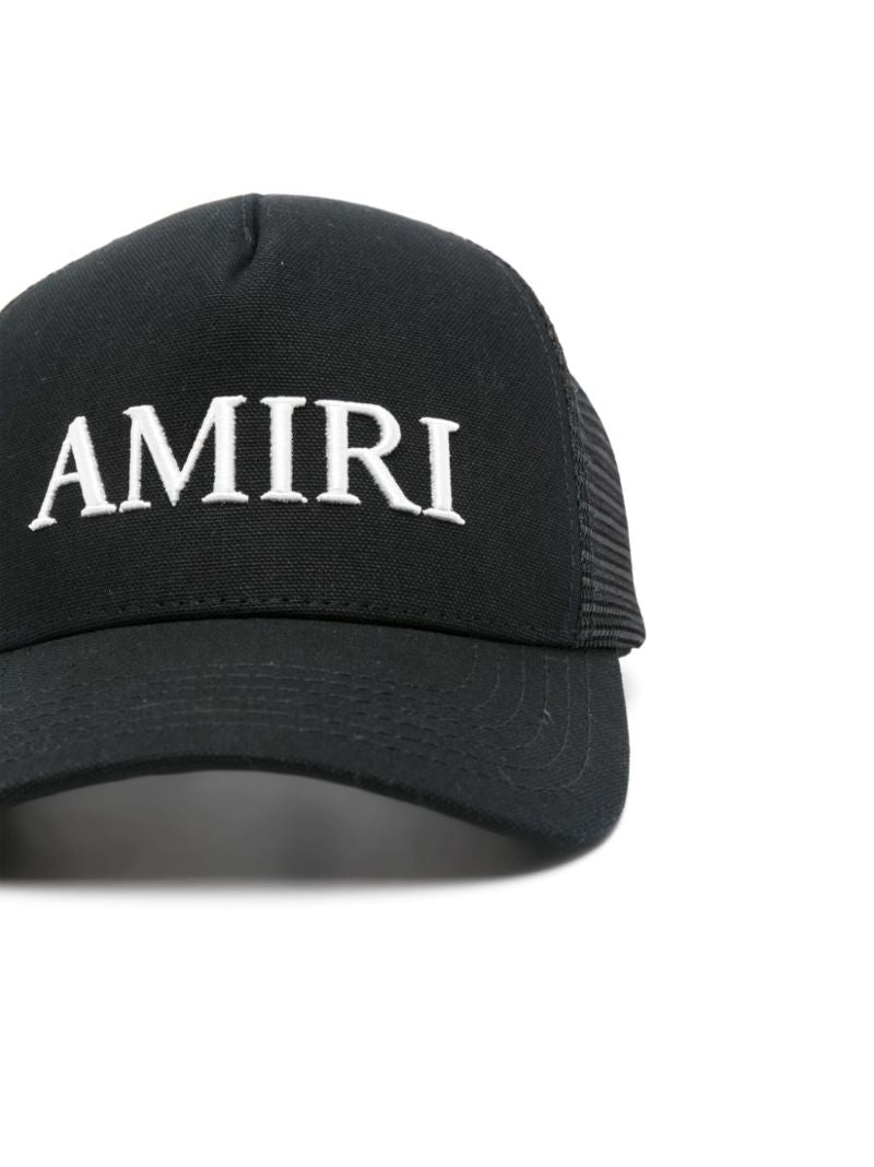 Black Logo-embroidered Cap