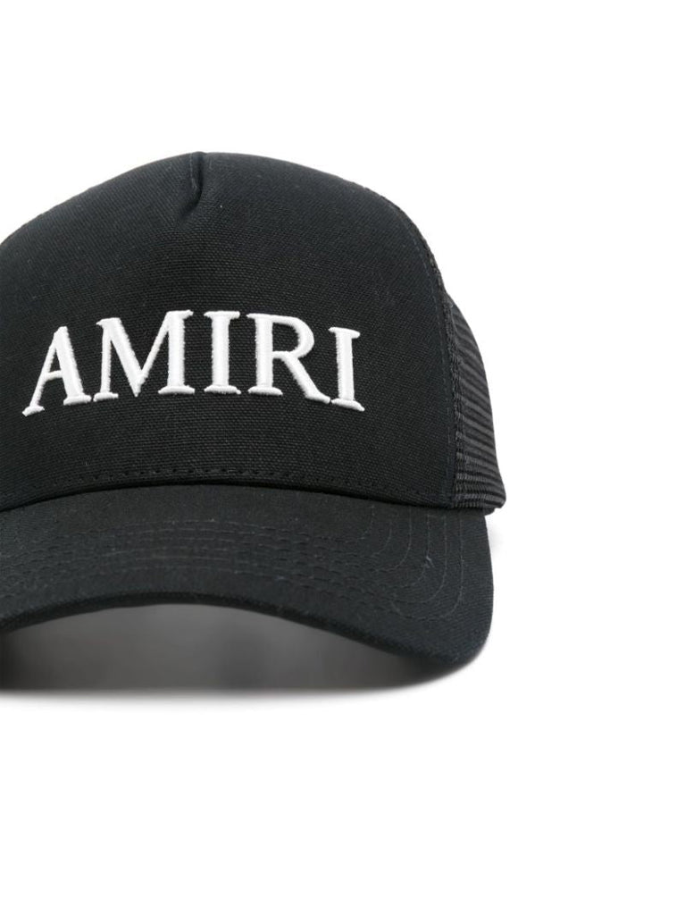 Black Logo-embroidered Cap