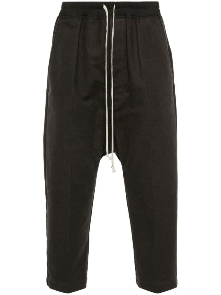 Cropped Tapered Track Pants