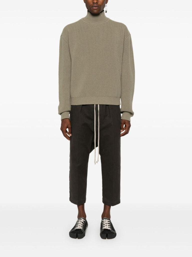 Cropped Tapered Track Pants