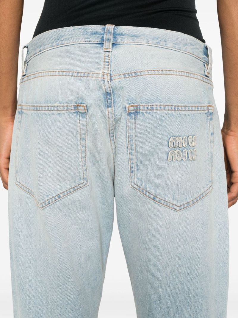 Straight-leg Jeans