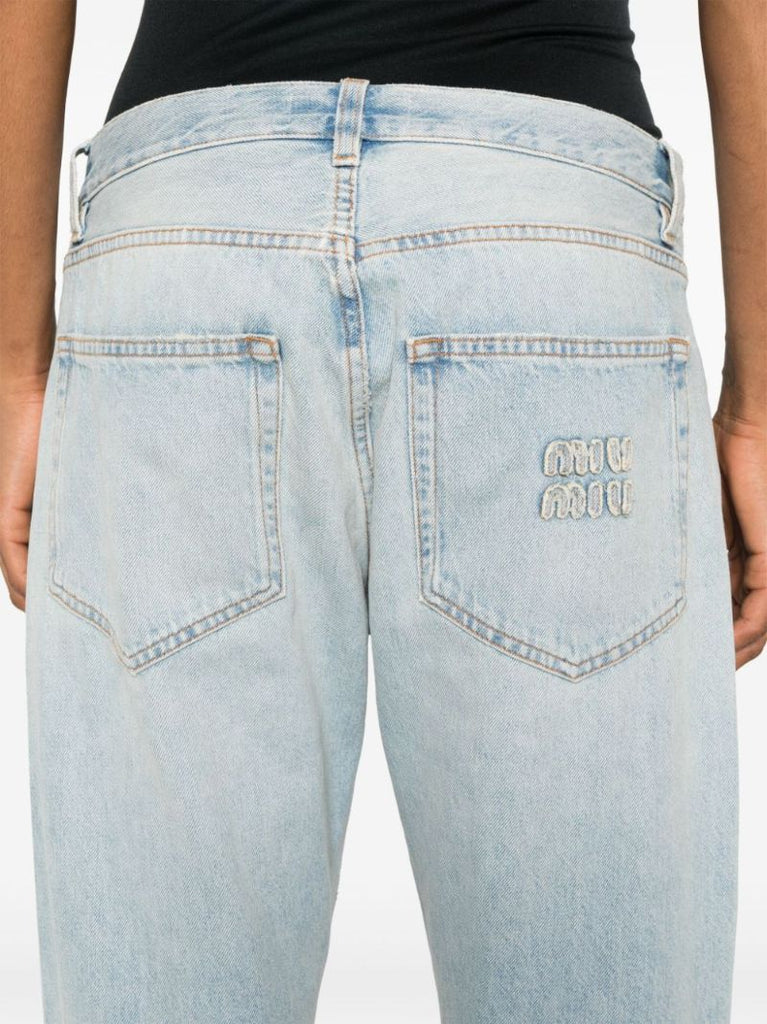 Straight-leg Jeans
