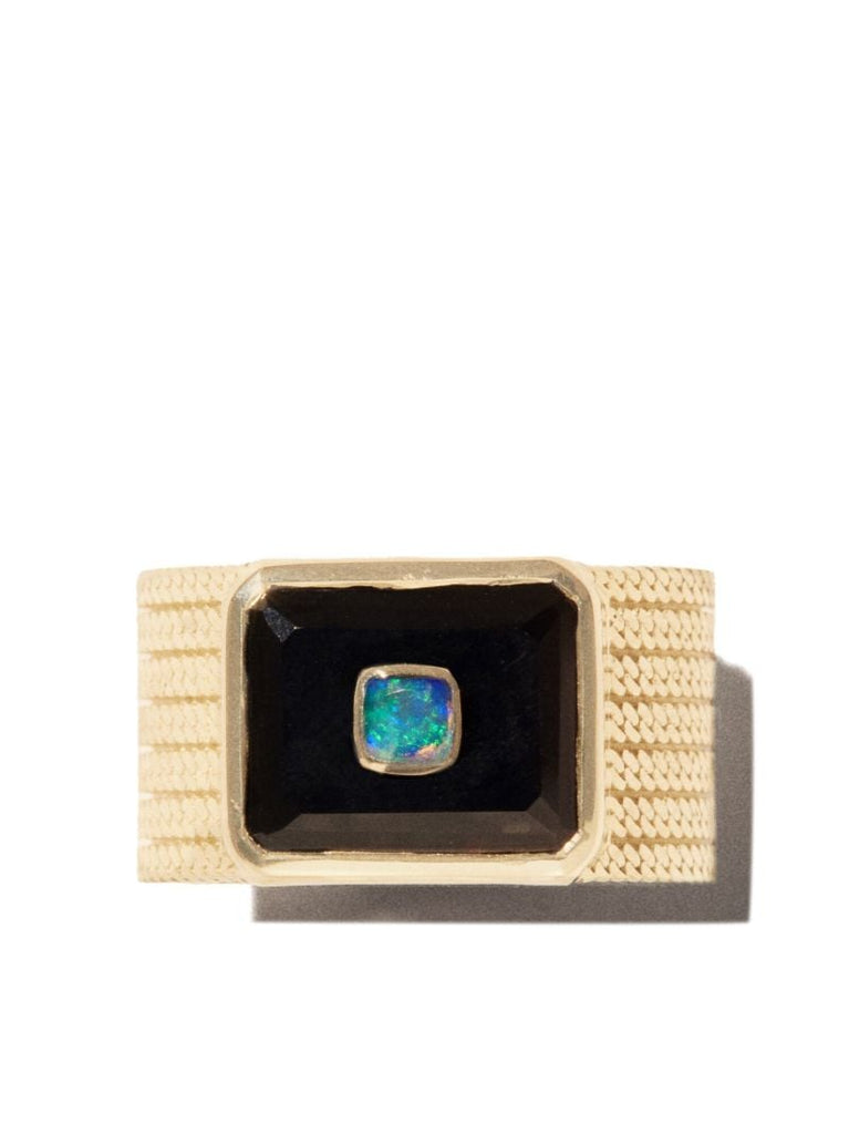 9k Yellow Gold Onyx Ring