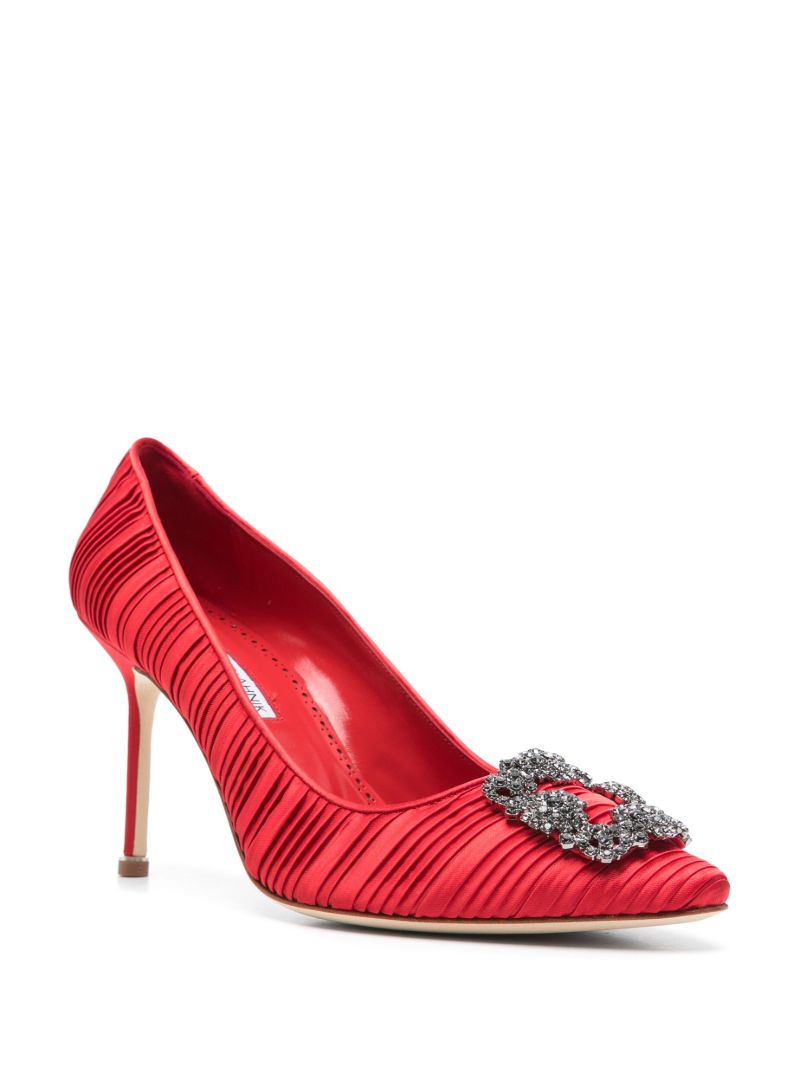 Red 90mm Hangisi Pumps