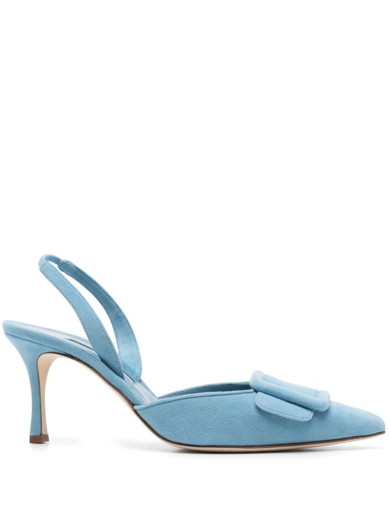 Blue 70mm Maysli Pumps