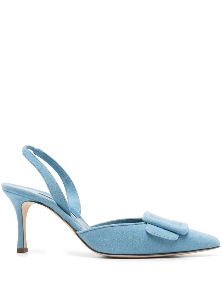 Blue 70mm Maysli Pumps