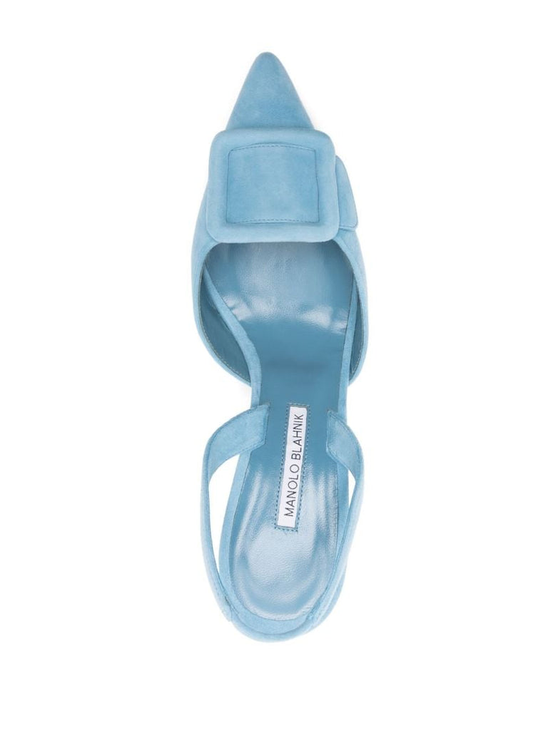 Blue 70mm Maysli Pumps