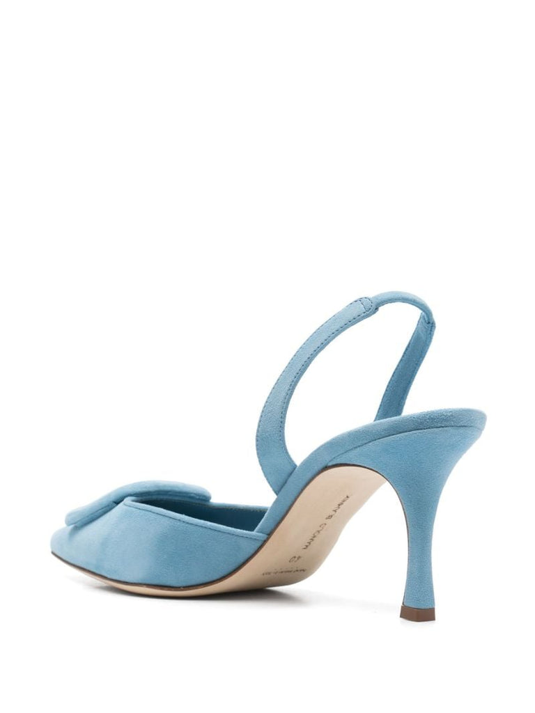 Blue 70mm Maysli Pumps