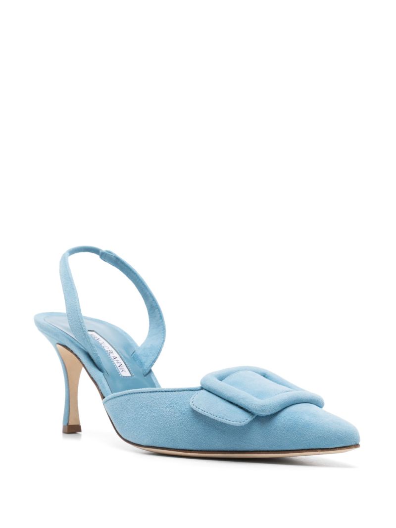 Blue 70mm Maysli Pumps