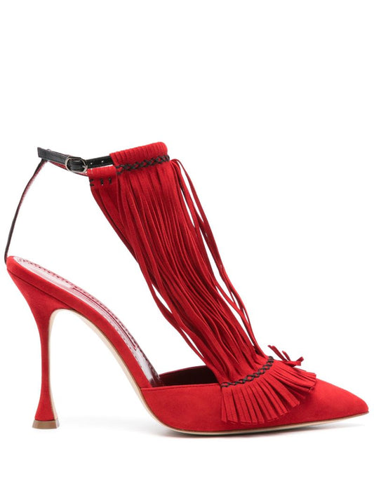 Red 105mm Fiki Sandals