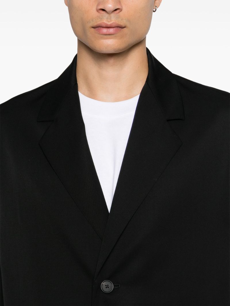 Wool Notched Coat
