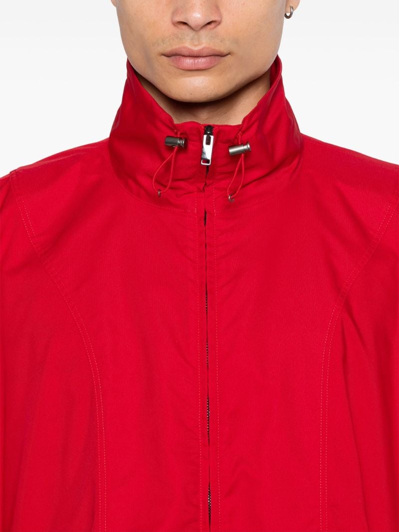 Zipped High-neck Jacket