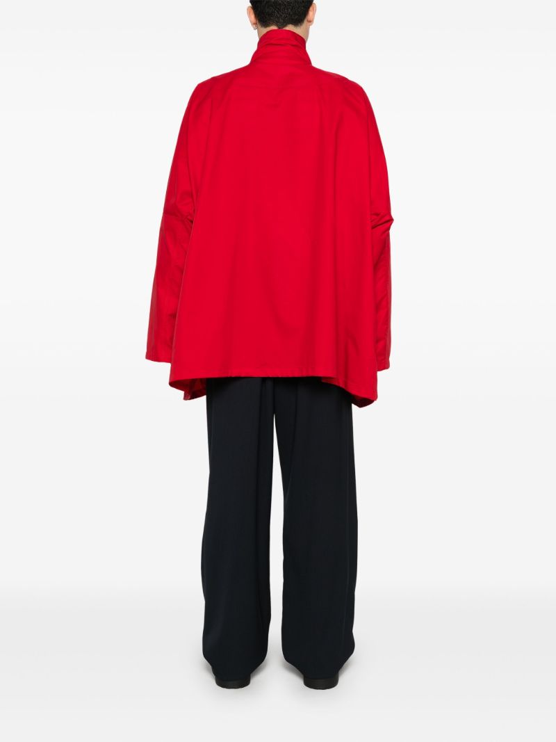 Zipped High-neck Jacket