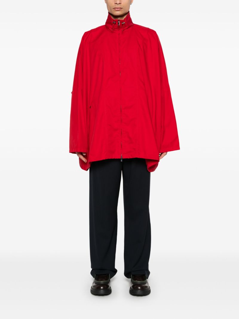 Zipped High-neck Jacket