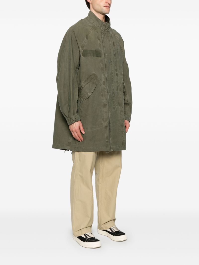 Green Six-five Parka Coat
