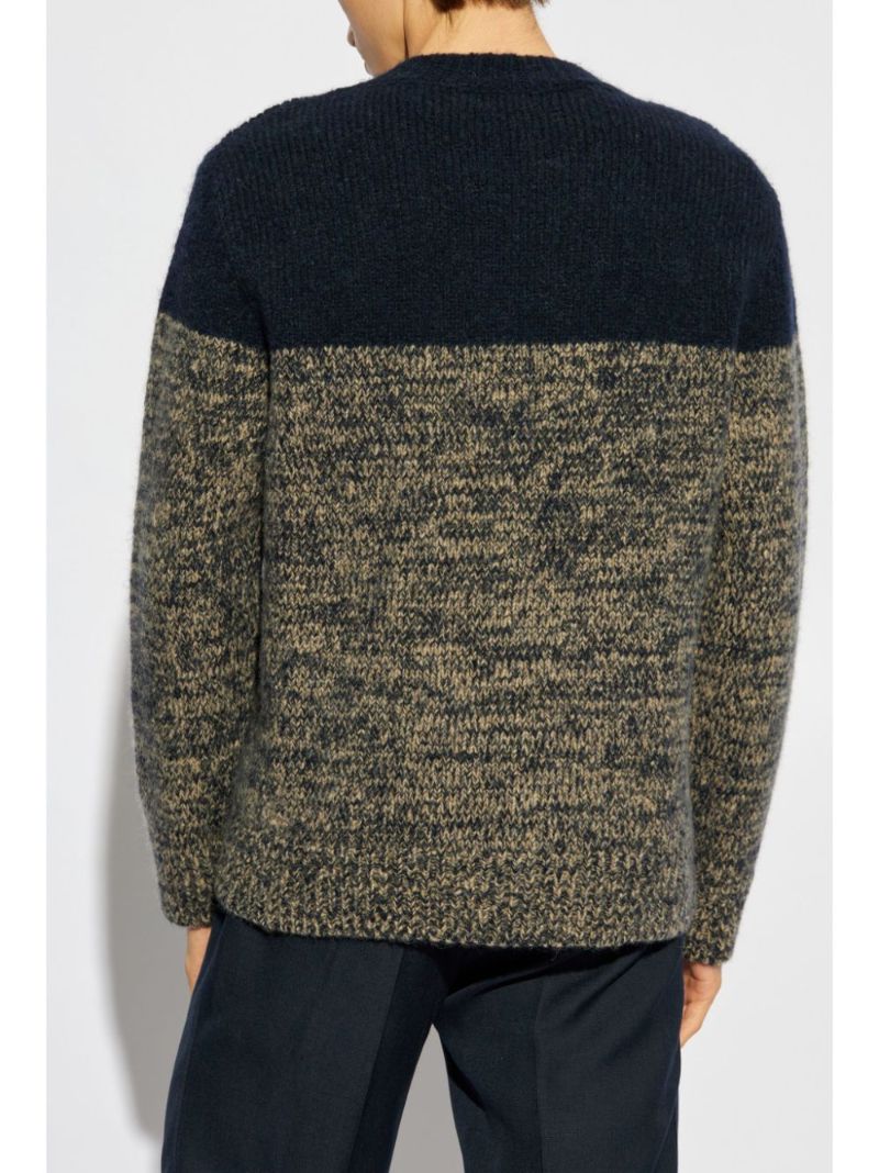 Black Two-tone Sweater