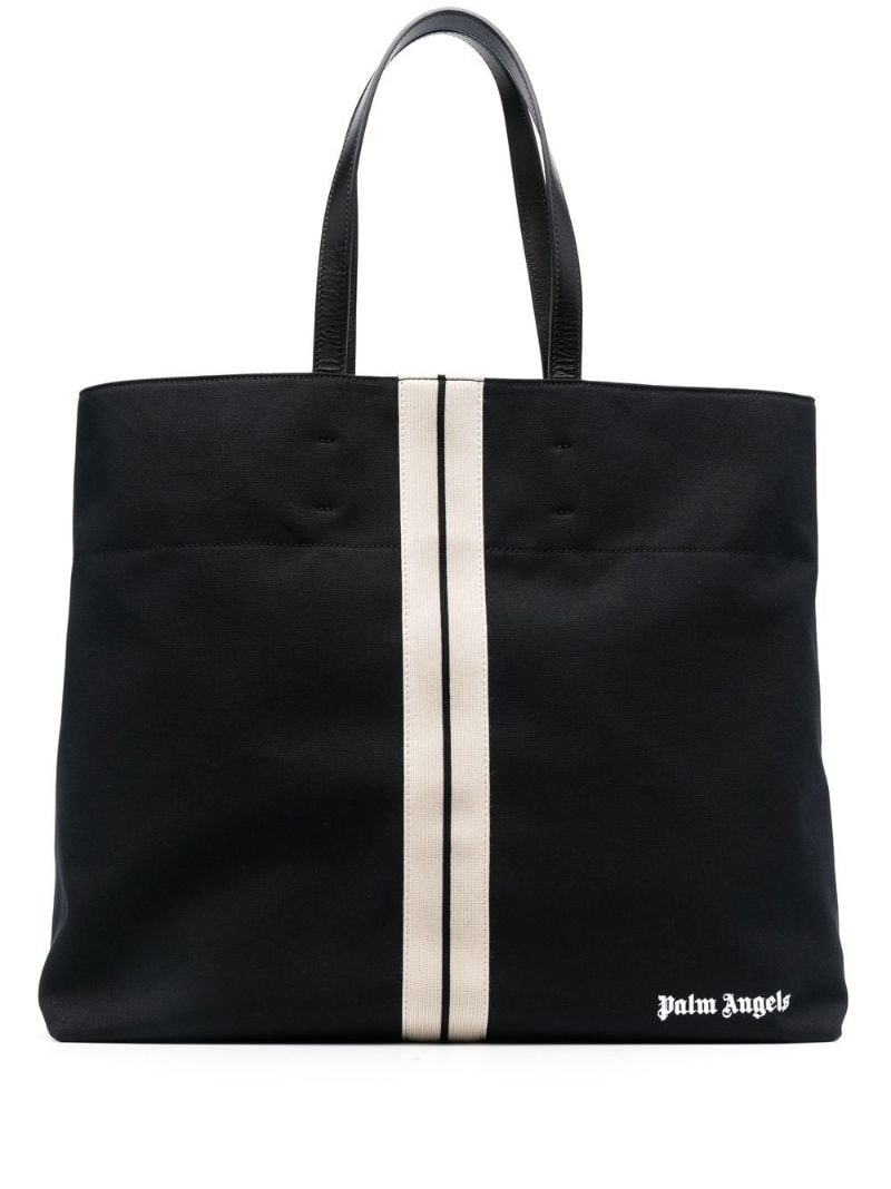 Black Logo-print Tote Bag
