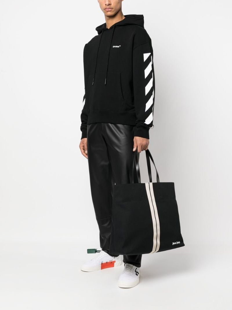 Black Logo-print Tote Bag